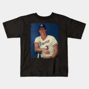 Dale Murphy in Atlanta Braves, 1982 Kids T-Shirt